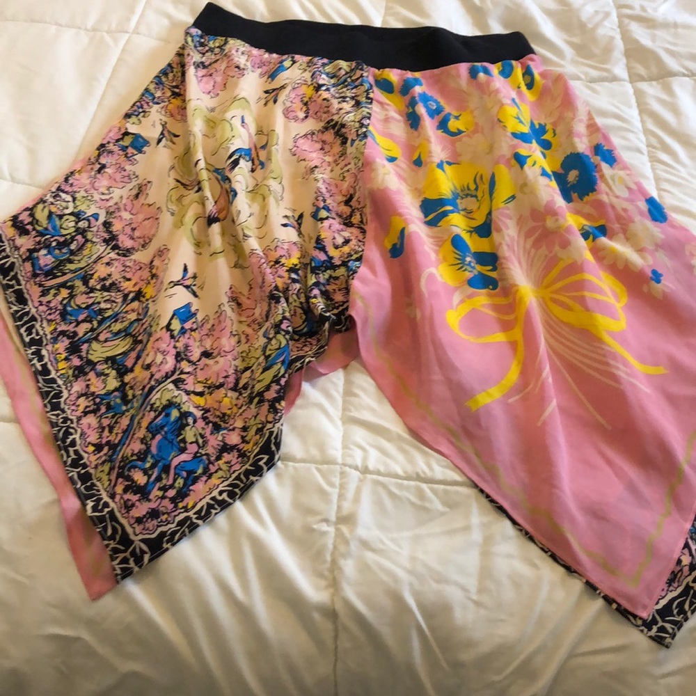 Vintage Betsey Johnson handkerchief skirt